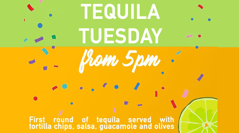Tequila Tuesdays! First round served with tortilla chips, salsa, guac and olives! Bar Opus at One Snowhill