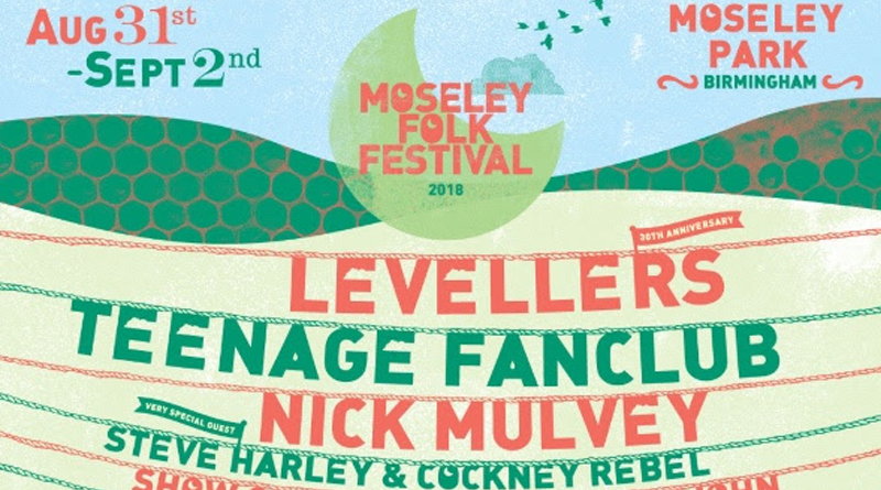 Moseley Folk Festival Announces Line-Up! @ Moseley Park, August 31st to September 2nd