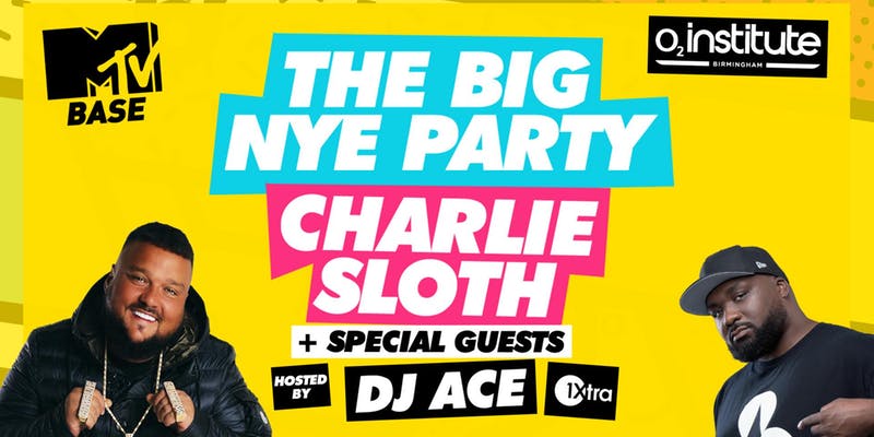 MTV BASE – The Big NYE Party at The O2 Institute, Birmingham on Monday, December 31st