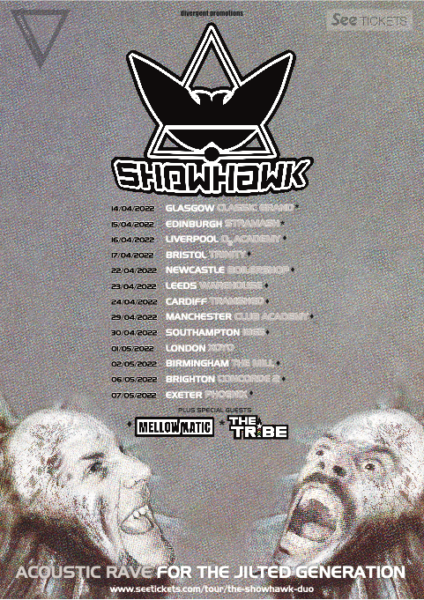 Read more about the article The Showhawk Duo announce news of their UK tour!