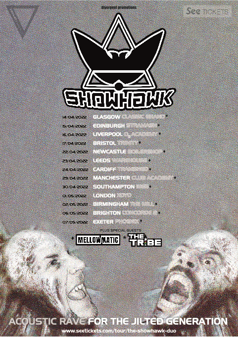 The Showhawk Duo announce news of their UK tour!