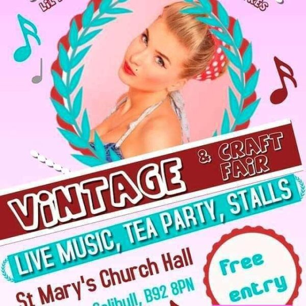 Lily & Lolly's 2025 Vintage & Craft Fairs at St Mary's Solihull