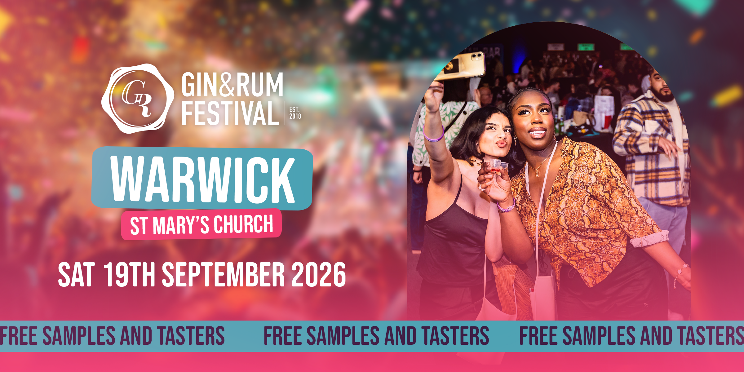 Gin & Rum Festival - Warwick - 2026