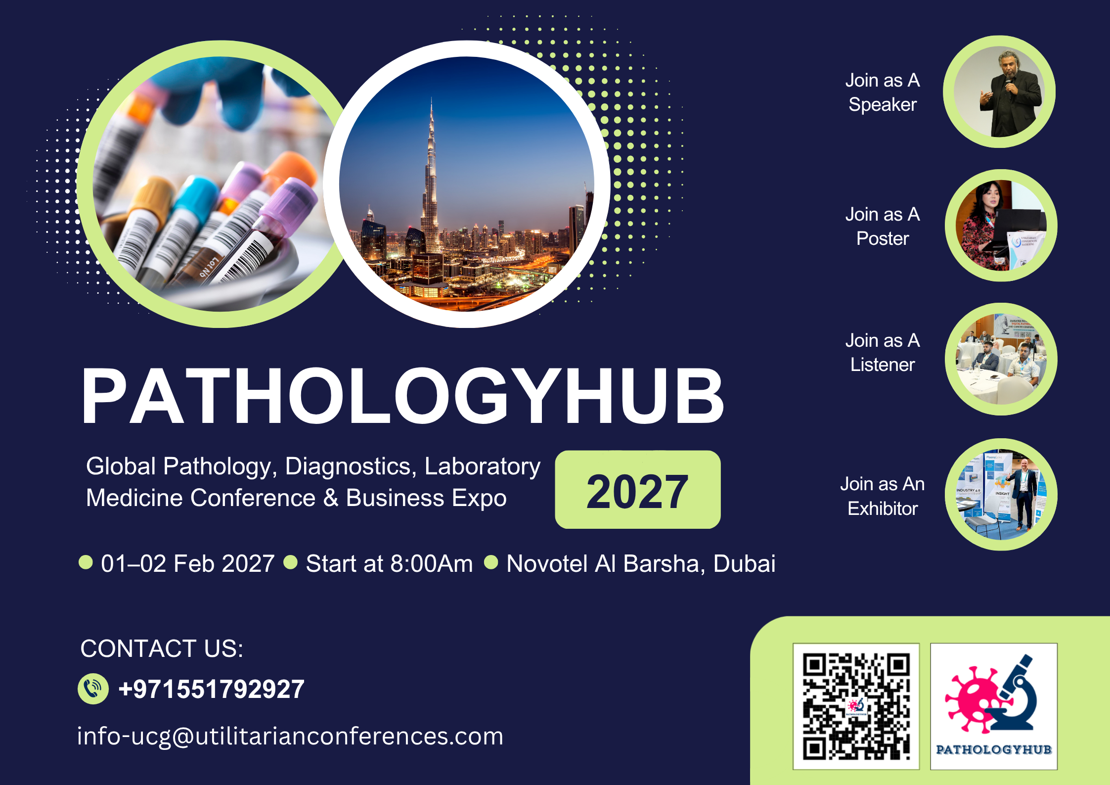Global Pathology, Diagnostics, Laboratory Medicine Conference & Business Expo