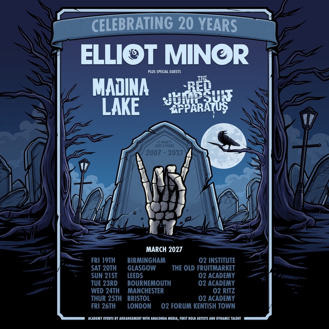 Elliot Minor + Madina Lake + Red Jumpsuit Apparatus | Celebrating 20 Years - Birmingham